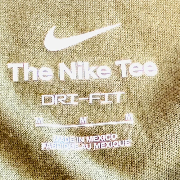 THE NIKE TEE Men Long Sleeve Pullover Dry -Fit Green Casual Shirt Size Medium - Picture 11 of 12
